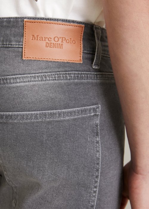 Jeans shorts model Mats tapered — Light Grey