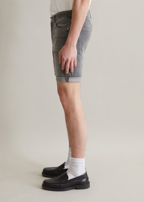 Jeans shorts model Mats tapered — Light Grey