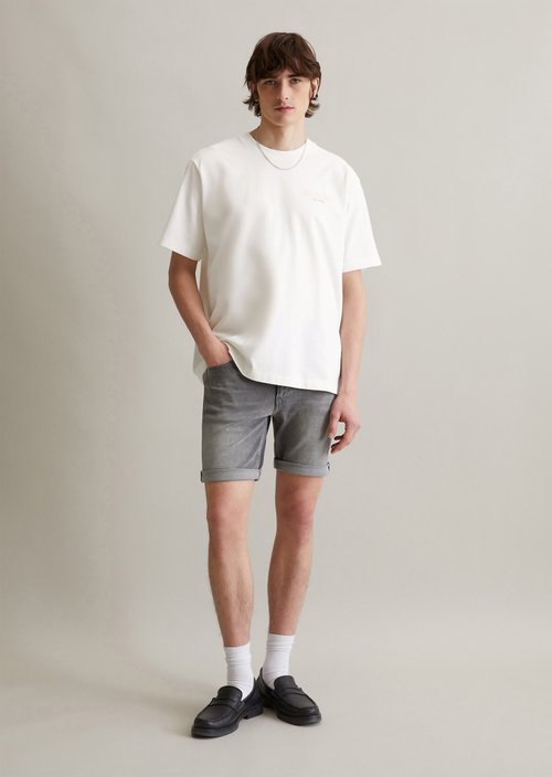 Jeans shorts model Mats tapered — Light Grey