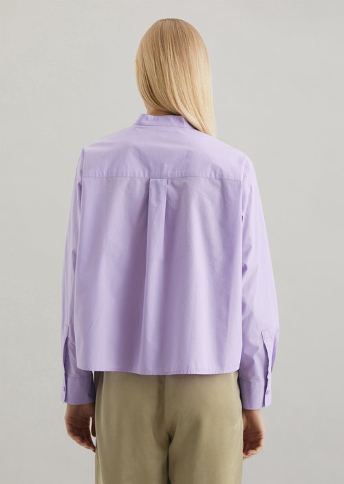 Crop blouse relaxed — Wild Orchid
