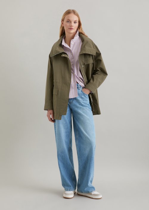 Workwear parka oversized — Dark Wood
