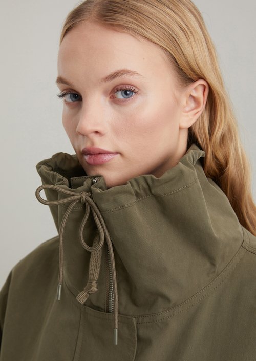 Workwear parka oversized — Dark Wood