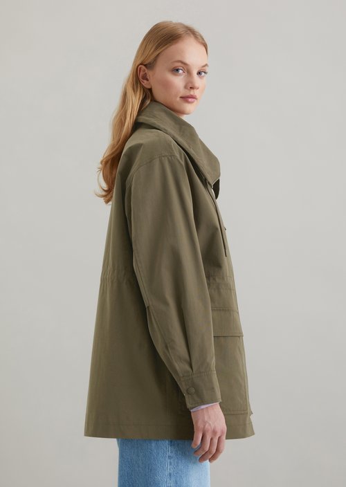Workwear parka oversized — Dark Wood