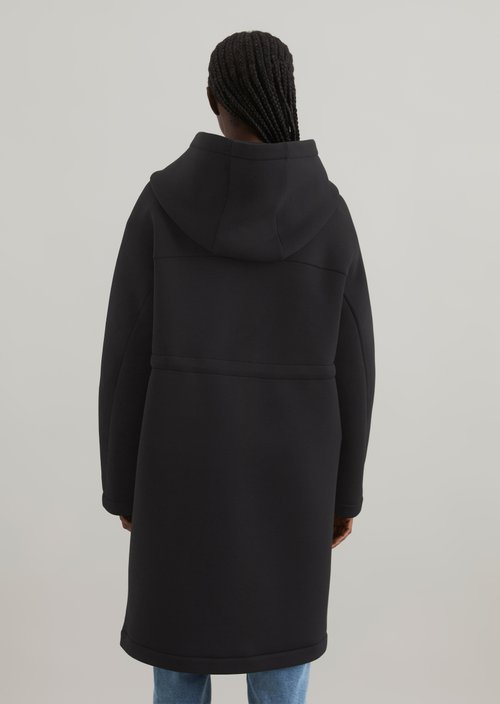 Scuba parka relaxed — Black (alternate view)