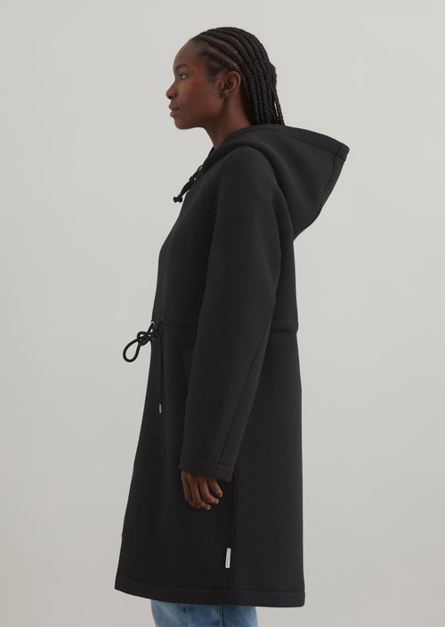 Scuba parka relaxed — Black