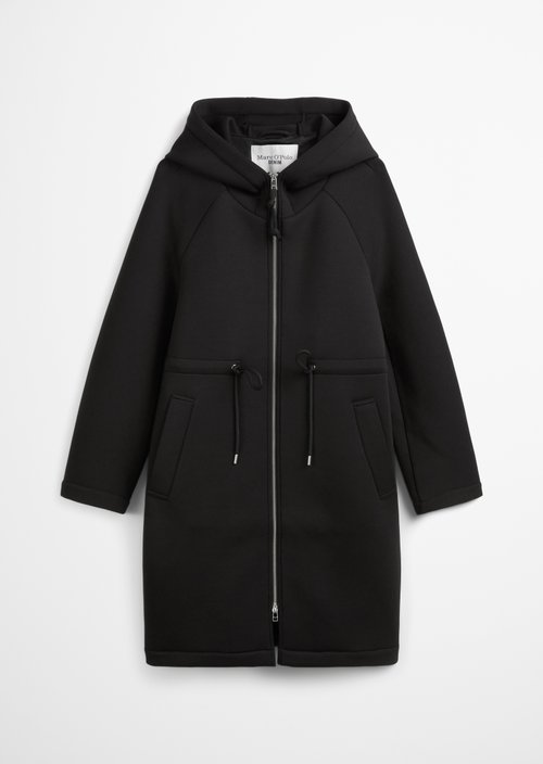 Scuba parka relaxed — Black