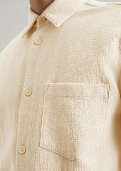 Regular shirt — Natural Ecru