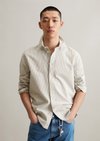 Marc O'Polo shirt regular fit, Heren, groen, L, 100% Katoen