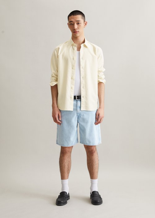Regular shirt — Light Yellow