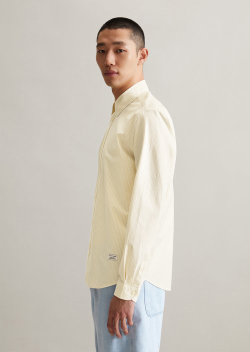 Regular shirt — Light Yellow