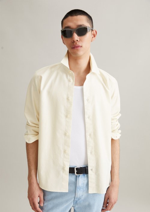 Regular shirt — Light Yellow