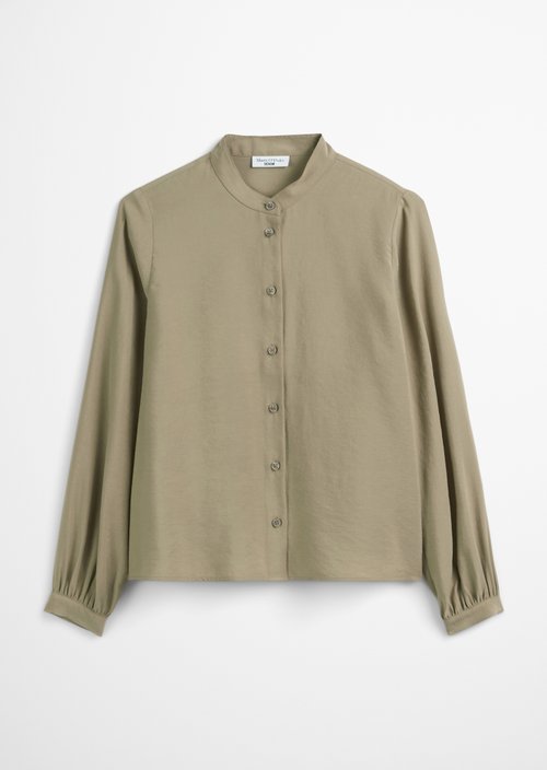 Blouse regular A-Shape — Dusky Green
