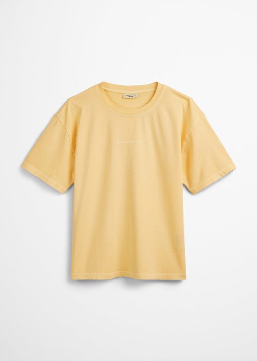 Relaxed T-shirt — Orange Sand