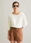 Marc O'Polo DfC Longsleeve wijd, Dames, wit, Xxs, 100% Katoen