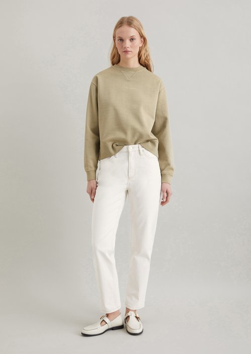 Relaxed sweatshirt — Dusky Green