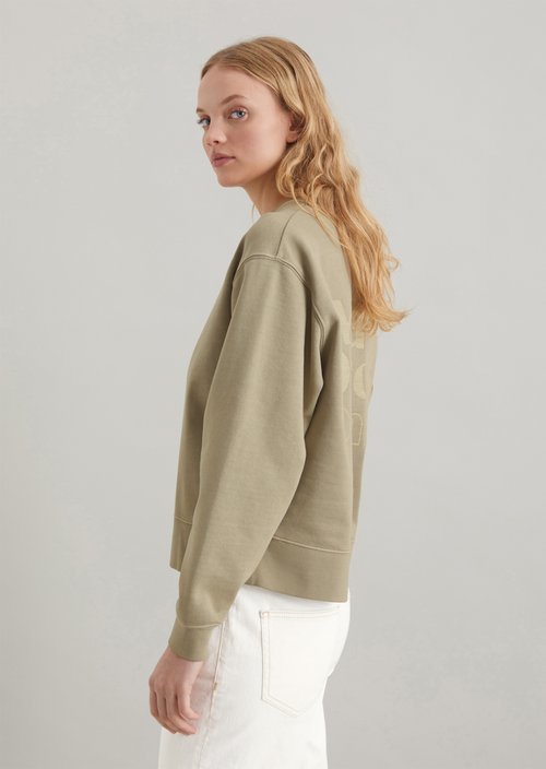 Relaxed sweatshirt — Dusky Green