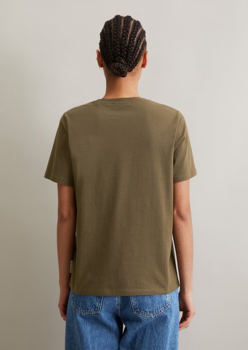 DfC T-Shirt regular — Dark Wood