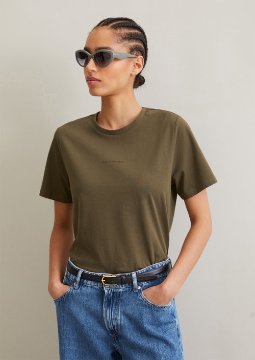 DfC T-Shirt regular — Dark Wood