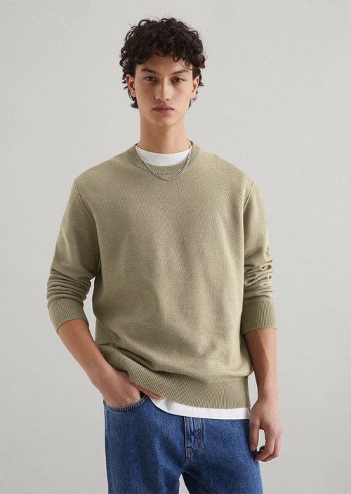 Sweater loose — Dusky Green