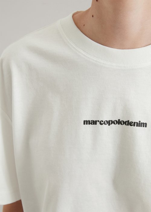 Relaxed T-shirt — Silky White