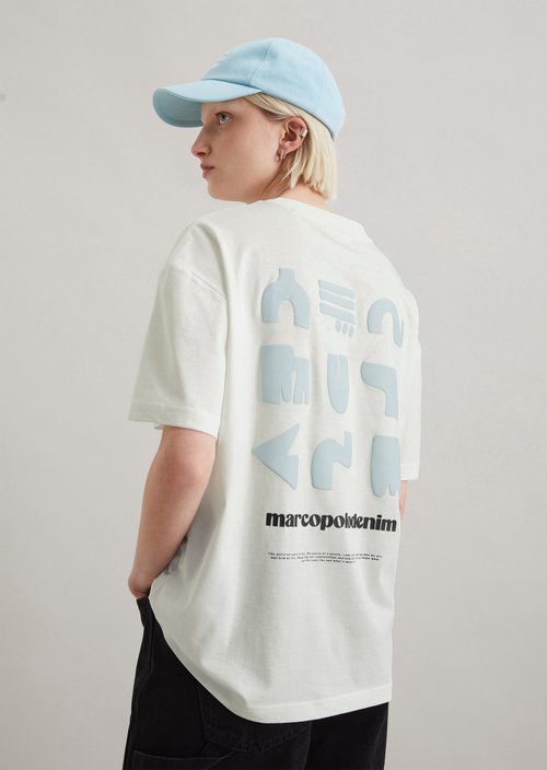 Relaxed T-shirt — Silky White