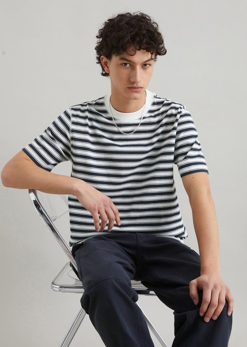 Relaxed T-shirt — Dark Blue