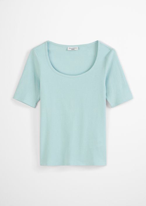 T-shirt slim — Blue Fog