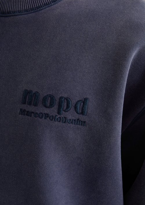 Relaxed sweatshirt — True Navy