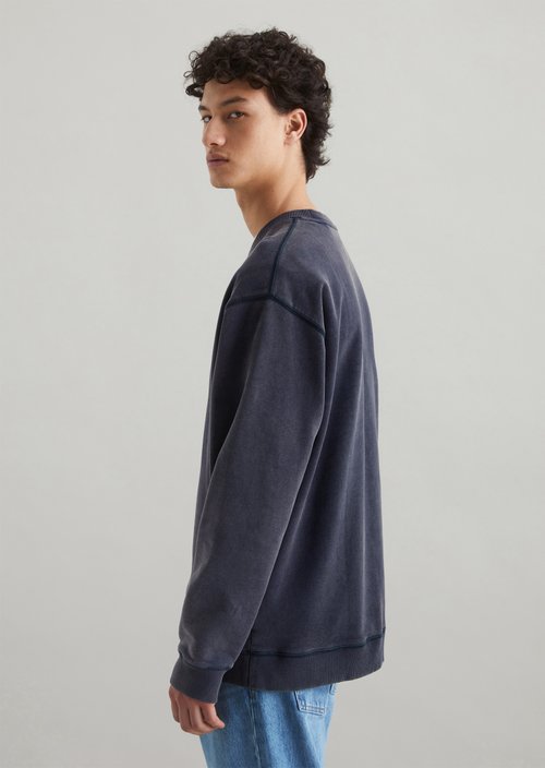 Relaxed sweatshirt — True Navy