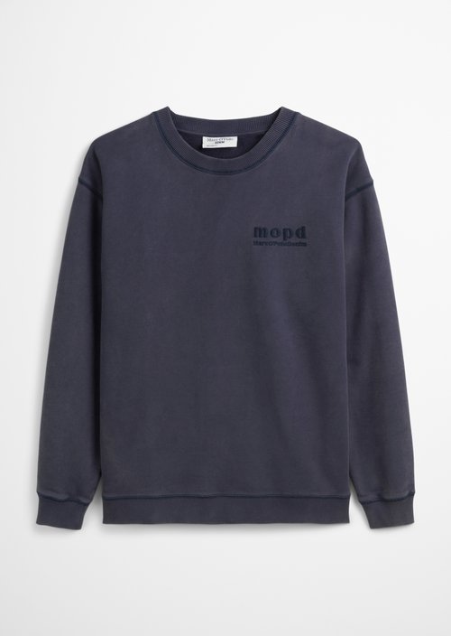 Relaxed sweatshirt — True Navy