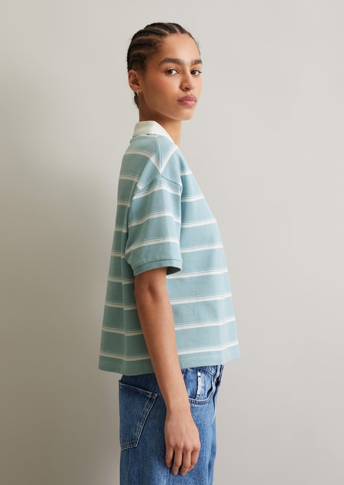 Polo shirt wide — Light Blue