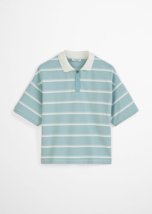 Polo shirt wide — Light Blue