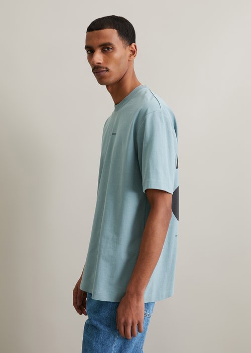 T-shirt oversized — Stone Blue