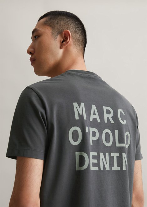Marc O'Polo Relaxed T-shirt, Heren, grijs, L, 100% Katoen