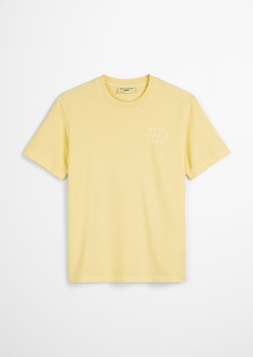 Relaxed T-shirt — Pale Yellow