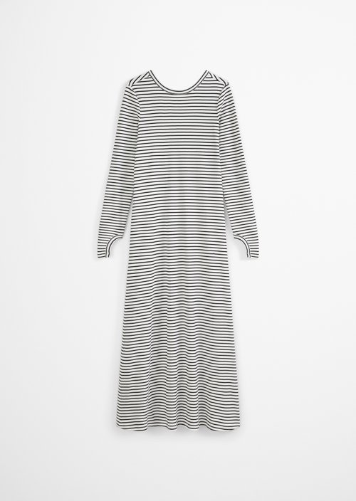 Flared jersey dress — multi
