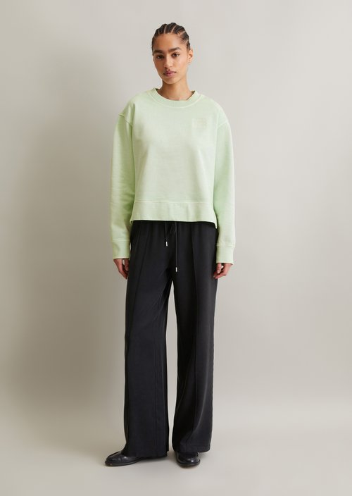 Relaxed sweatshirt — Mint Mist