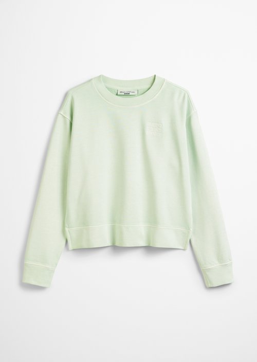 Relaxed sweatshirt — Mint Mist