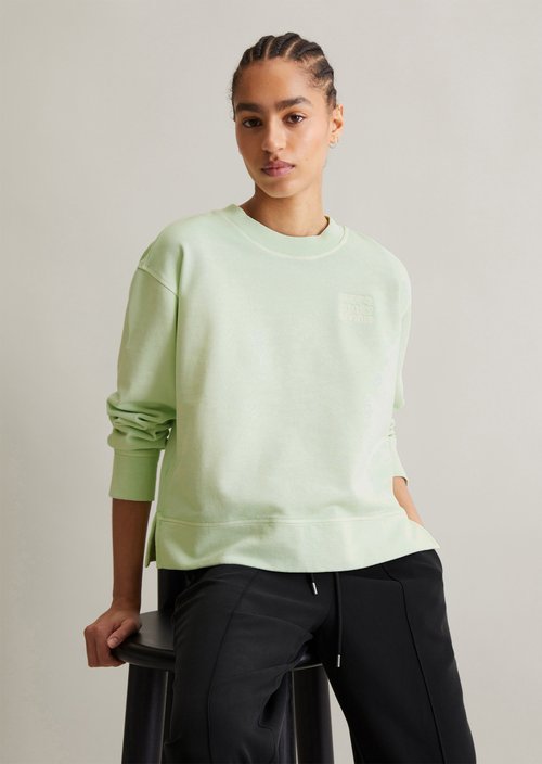 Relaxed sweatshirt — Mint Mist