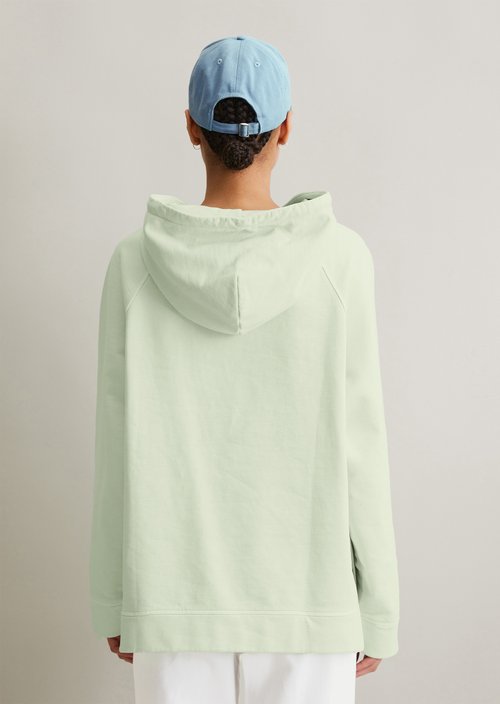 Long hoodie relaxed — Mint Mist