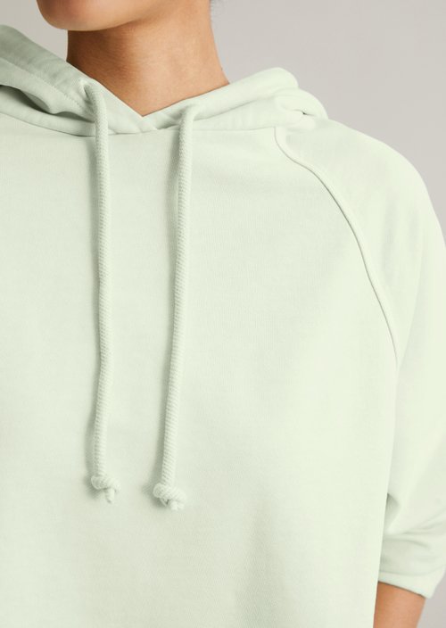 Long hoodie relaxed — Mint Mist