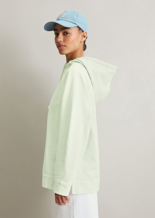 Long hoodie relaxed — Mint Mist