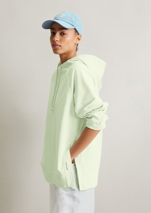 Long hoodie relaxed — Mint Mist