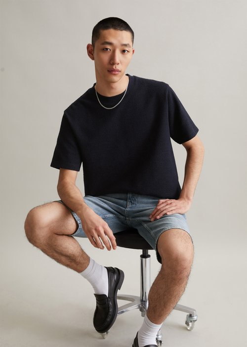 Relaxed T-shirt — True Navy