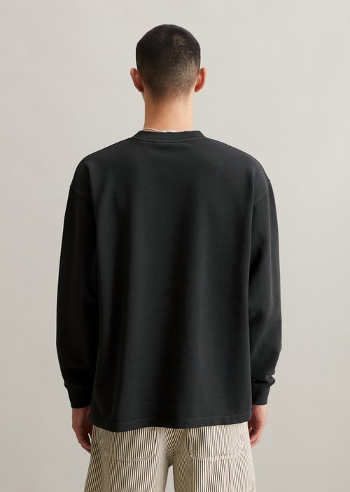 Relaxed sweatshirt — Broken Graphite
