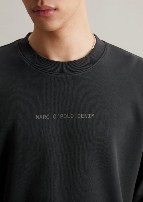 Relaxed sweatshirt — Broken Graphite