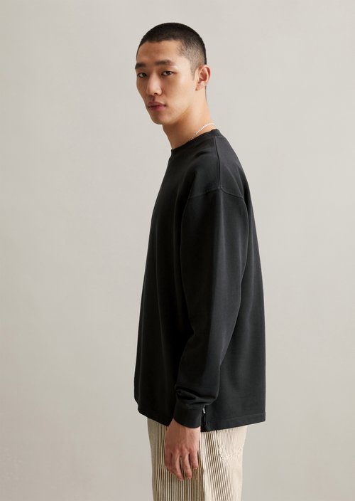 Relaxed sweatshirt — Broken Graphite
