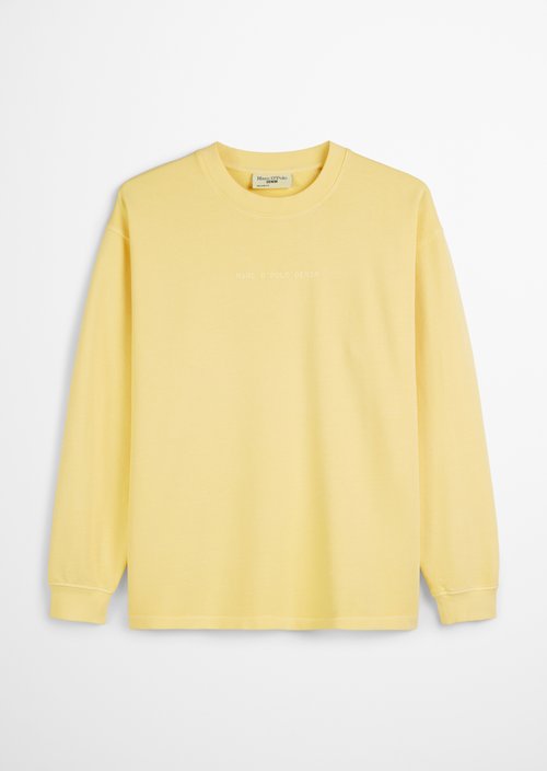 Relaxed sweatshirt — Pale Yellow