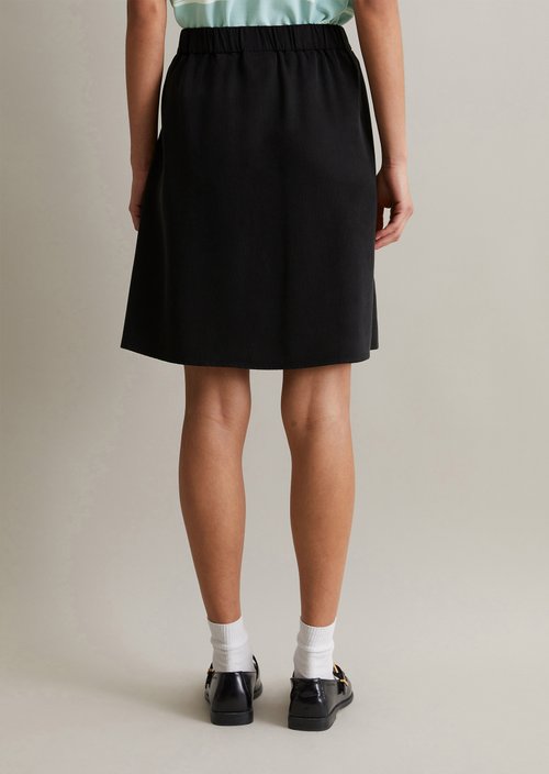 Flared skirt — Black