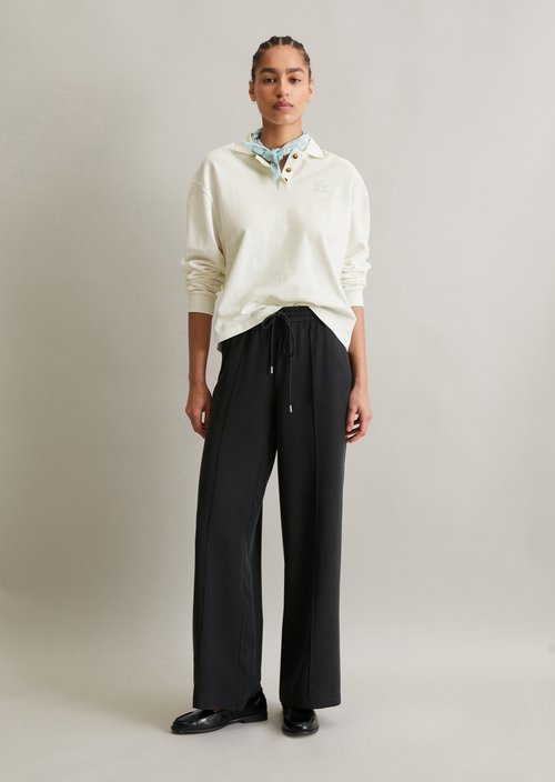 Trackpants relaxed — Black